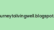 Myjourneytolivingwell.blogspot.com Coupon Codes