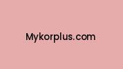 Mykorplus.com Coupon Codes