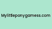 Mylittleponygamess.com Coupon Codes