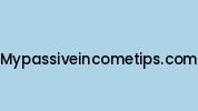 Mypassiveincometips.com Coupon Codes