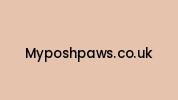 Myposhpaws.co.uk Coupon Codes