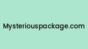 Mysteriouspackage.com Coupon Codes