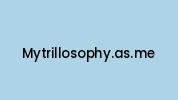 Mytrillosophy.as.me Coupon Codes