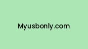 Myusbonly.com Coupon Codes