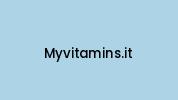 Myvitamins.it Coupon Codes