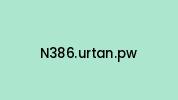 N386.urtan.pw Coupon Codes