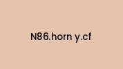 N86.horn-y.cf Coupon Codes
