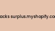 Nacks-surplus.myshopify.com Coupon Codes