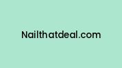 Nailthatdeal.com Coupon Codes