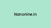 Nanonine.in Coupon Codes