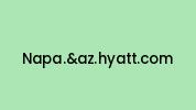 Napa.andaz.hyatt.com Coupon Codes