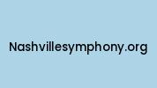 Nashvillesymphony.org Coupon Codes