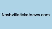Nashvilleticketnews.com Coupon Codes