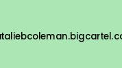 Nataliebcoleman.bigcartel.com Coupon Codes