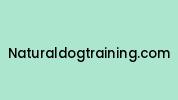 Naturaldogtraining.com Coupon Codes