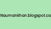 Naumankhan.blogspot.ca Coupon Codes