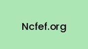 Ncfef.org Coupon Codes