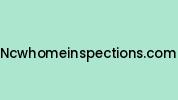 Ncwhomeinspections.com Coupon Codes