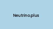 Neutrino.plus Coupon Codes