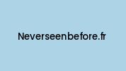 Neverseenbefore.fr Coupon Codes