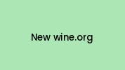 New-wine.org Coupon Codes