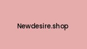 Newdesire.shop Coupon Codes
