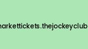 Newmarkettickets.thejockeyclub.co.uk Coupon Codes
