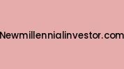Newmillennialinvestor.com Coupon Codes