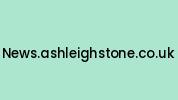 News.ashleighstone.co.uk Coupon Codes
