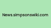 News.simpsonswiki.com Coupon Codes