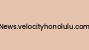 News.velocityhonolulu.com Coupon Codes