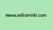 News.williamhill.com Coupon Codes