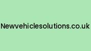 Newvehiclesolutions.co.uk Coupon Codes