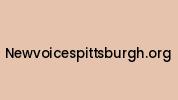 Newvoicespittsburgh.org Coupon Codes