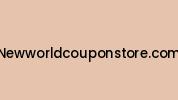 Newworldcouponstore.com Coupon Codes