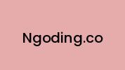 Ngoding.co Coupon Codes