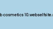Nhb-cosmetics-10.webselfsite.net Coupon Codes