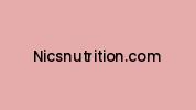 Nicsnutrition.com Coupon Codes