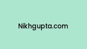 Nikhgupta.com Coupon Codes