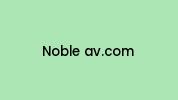 Noble-av.com Coupon Codes