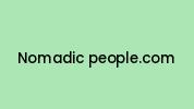 Nomadic-people.com Coupon Codes