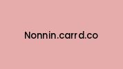 Nonnin.carrd.co Coupon Codes