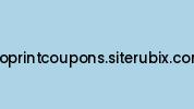 Noprintcoupons.siterubix.com Coupon Codes
