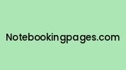 Notebookingpages.com Coupon Codes