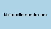 Notrebellemonde.com Coupon Codes
