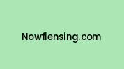 Nowflensing.com Coupon Codes