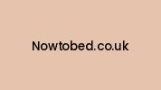 Nowtobed.co.uk Coupon Codes