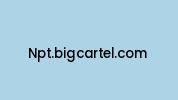 Npt.bigcartel.com Coupon Codes