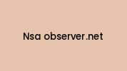 Nsa-observer.net Coupon Codes