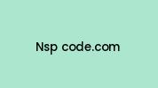 Nsp-code.com Coupon Codes